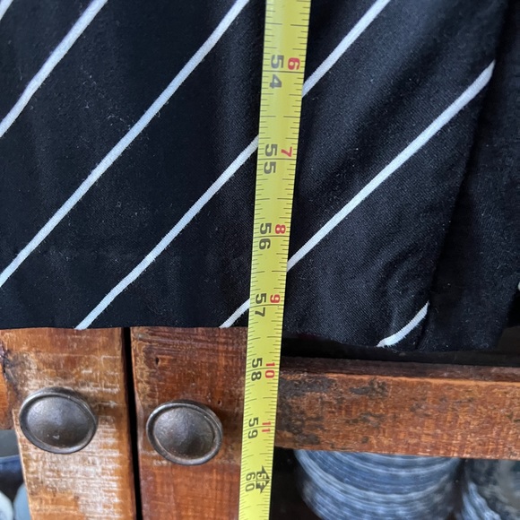 WHBM Maxi Dress Sz small. Deep side split with snaps - Picture 4 of 6